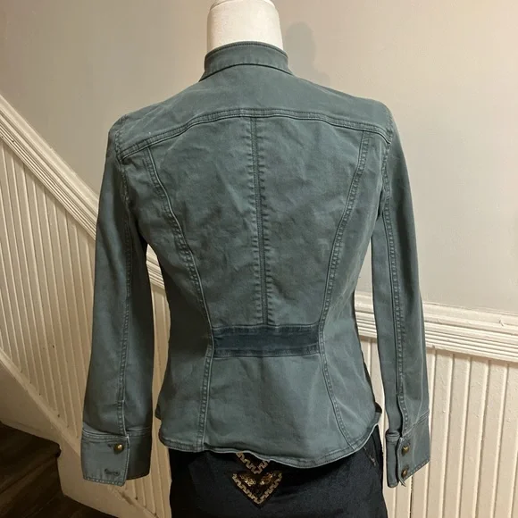 Military Jacket with Gold Buttons - Picture 7 of 9